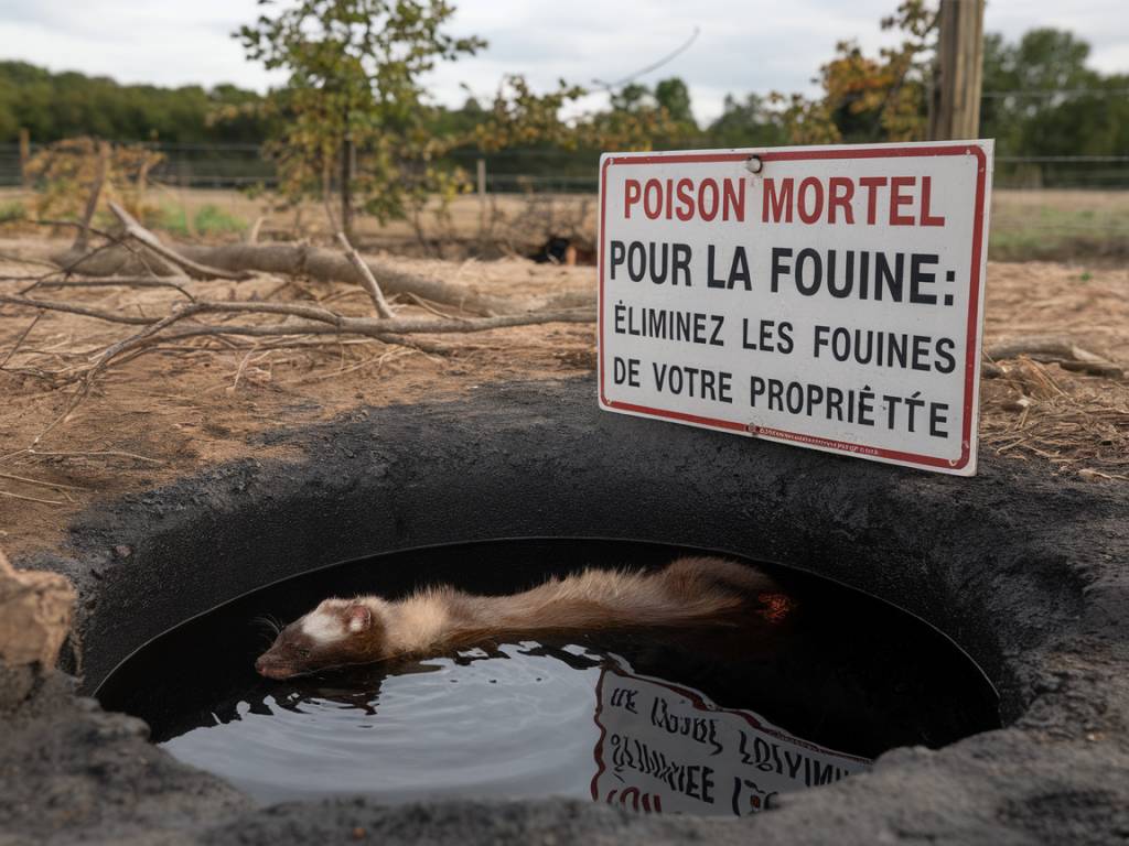 poison mortel pour la fouine : éliminer les fouines de votre propriété